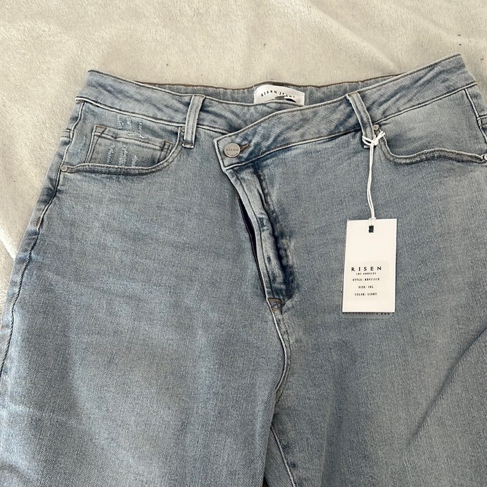 Risen High Rise Crossover Skinny Fit 2XL